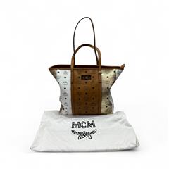 MCM TONI MIXED VISETOS TOTE SHOPPER W/ DUST BAG